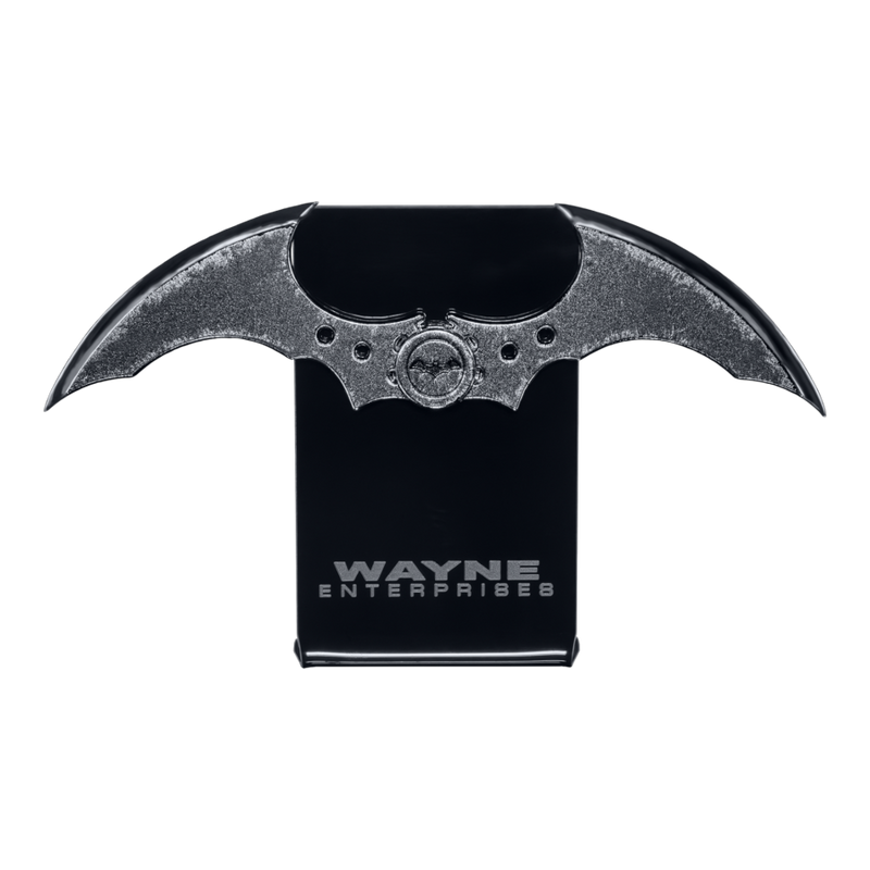 Batman: Arkham Asylum - Scaled Batarang Replica with Stand