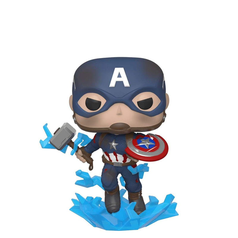 Image Avengers 4: Endgame - Captain America with Mjolnir Pop! Vinyl Figure
