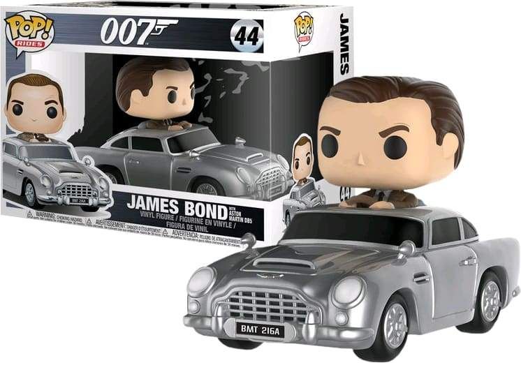 Image Bond - Sean Connery w/Aston Martin Pop! Ride