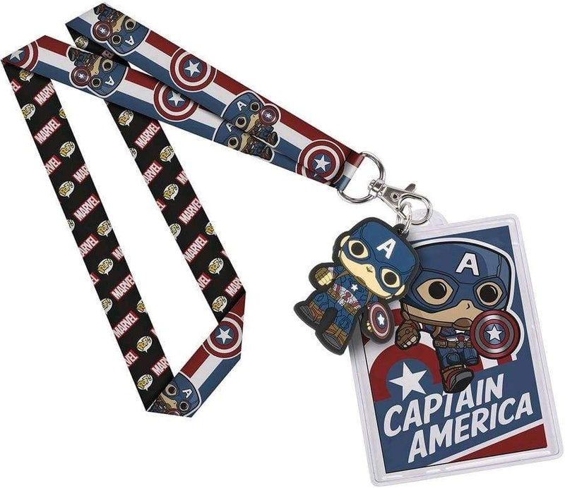 Image Captain America - Captain America Pop! Lanyard