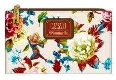 Image Captain Marvel - Floral Flap Wallet
