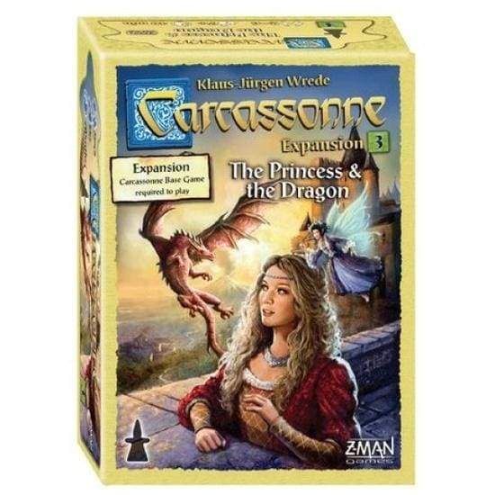 Image Carcassonne Princess and the Dragon
