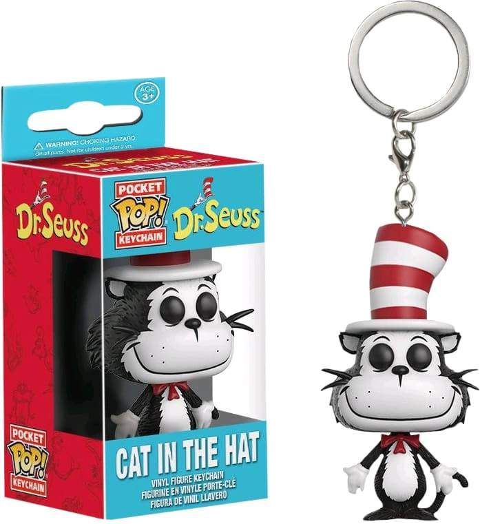 Image Dr Seuss - Cat in the Hat Pop! Keychain
