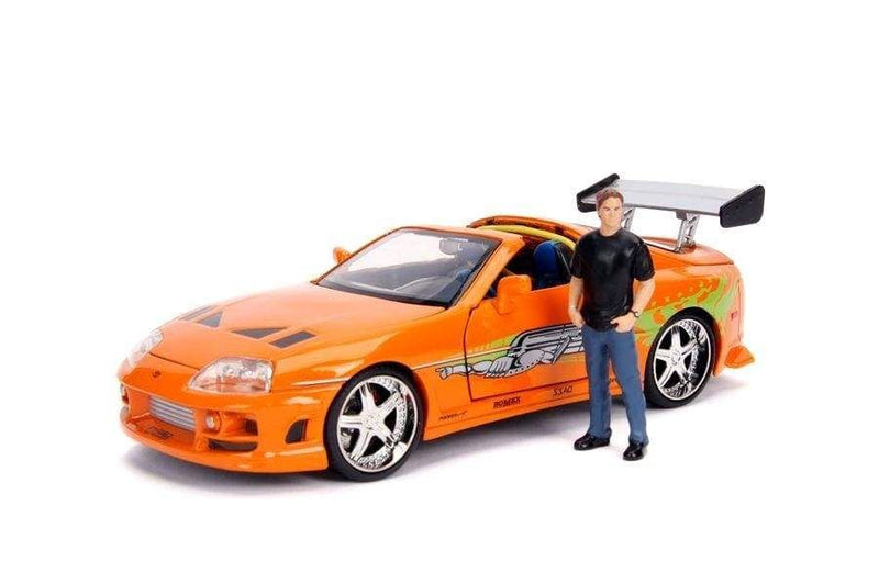 Image Fast & Furious - 1995 Toyota Supra 1:24 with Brian Hollywood Ride
