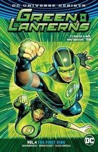 Image GREEN LANTERNS TP VOL 04 THE FIRST RINGS (REBIRTH)