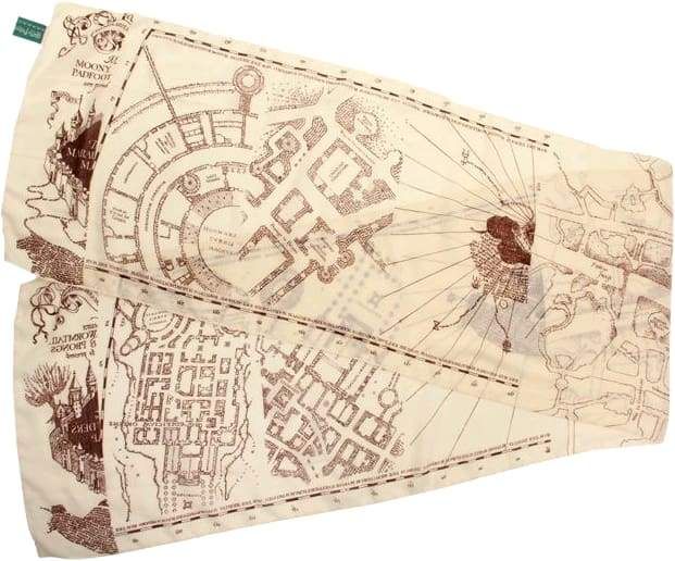 Image Harry Potter - Marauder's Map Scarf