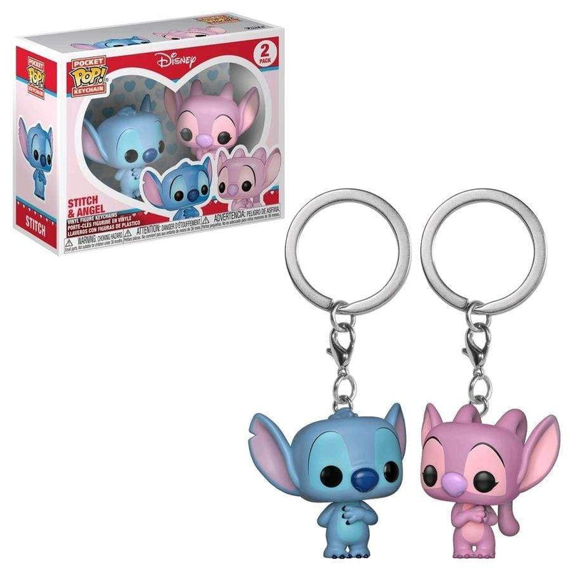 Image Lilo & Stitch - Stitch & Angel Pop! Keychain 2pk