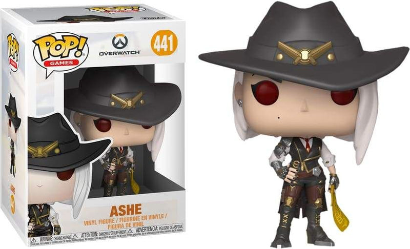 Funko Pop Overwatch Ashe Vinyl Figure - 10cm Verzamelobject