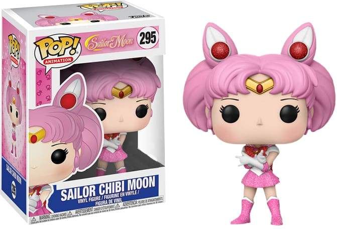 Image Sailor Moon - Sailor Chibi Moon Glitter US Exclusive Pop! Vinyl [RS]