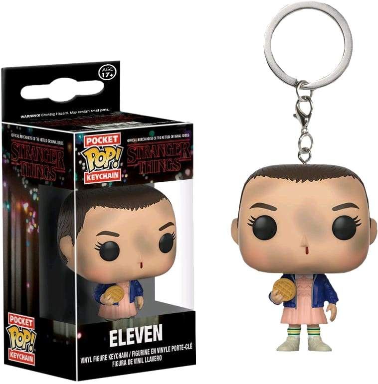 Image Stranger Things - Eleven w/Eggo Pop! Keychai