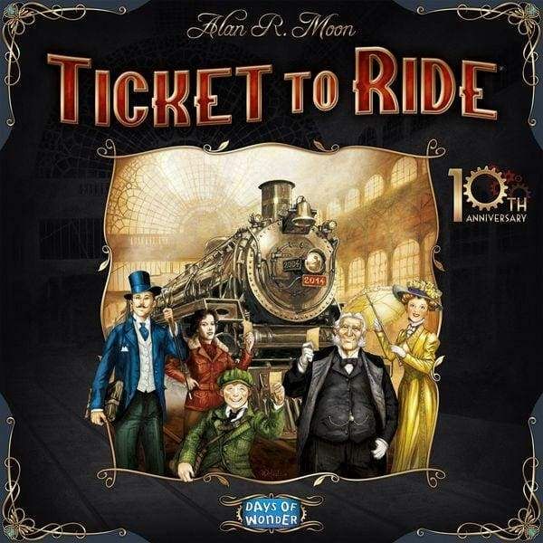Image Ticket to Ride 10th Anniversary Edition