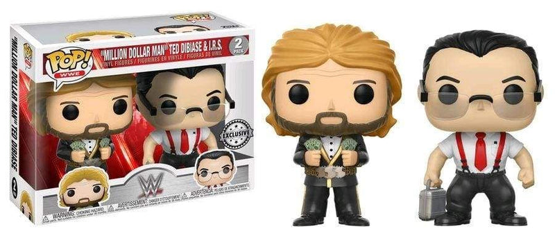 Image WWE IRS and Million Dollar Man Pop 2Pk