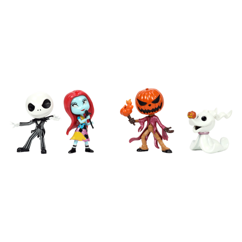 The Nightmare Before Christmas - 2.5in Diecast MetalFig 4 Pack