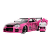 Hello Kitty - 2002 Nissan GTR (R34) with Hello Kitty 1:24 Scale Dieast Vehicle