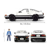 Initial D - 1:24 1986 Toyota Trueno with Takumi