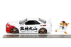 Street Fighter - Nissan Skyline GTR R34 (with Ryu figure) 1:24 Scale Diecast Vehicle Set