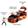 Chainsaw Man - 1:24 1995 Toyota Supra with Chainsaw Man