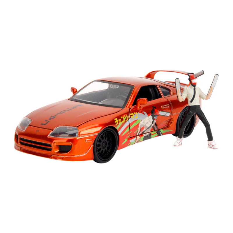 Chainsaw Man - 1:24 1995 Toyota Supra with Chainsaw Man