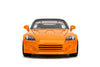 Naruto - 2001 Honda S2000 (with Naruto Figure) 1:24 Scale Diecast Vehicle Set