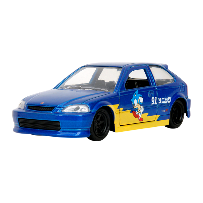 Sonic The Hedgehog - 1:32 Honda Civic Type-R Diecast Vehicle