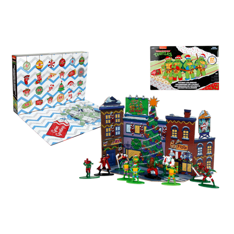Teenage Mutant Ninja Turtles (TV 87) - 2024 NanoFig 1.65 Inch Advent Calendar (24 Days)