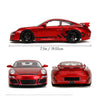 Pink Slips - 1:24 Porsche 911 Turbo (997) (Red) Die Cast Vehicle