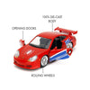 Marvel - 1:32 Spider-Man Porsche 911 GT3 RS (996) Diecast Vehicle
