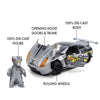 Godzilla - 2009 Nissan GT-R R35 Ben Sopra 1:24 Scale Diecast Vehicle (with Figure)