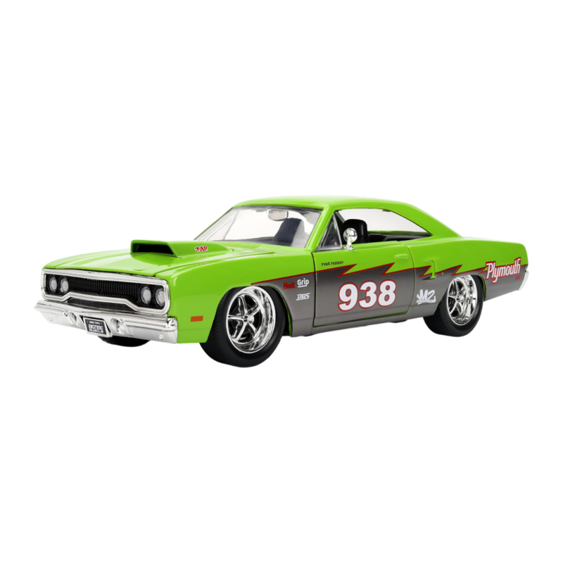 Big Time Muscle - 1970 Plymouth Road Runner 1:24 Scale Diecast Vehicle