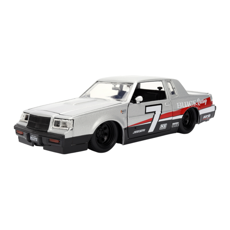 Big Time Muscle - 1987 Buick Grand National (White) 1:24 Scale Diecast Vehicle