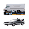 Back to the Future - Delorean 1:24 Scale Vehicle with Truck Box (SDCC Exclusive)