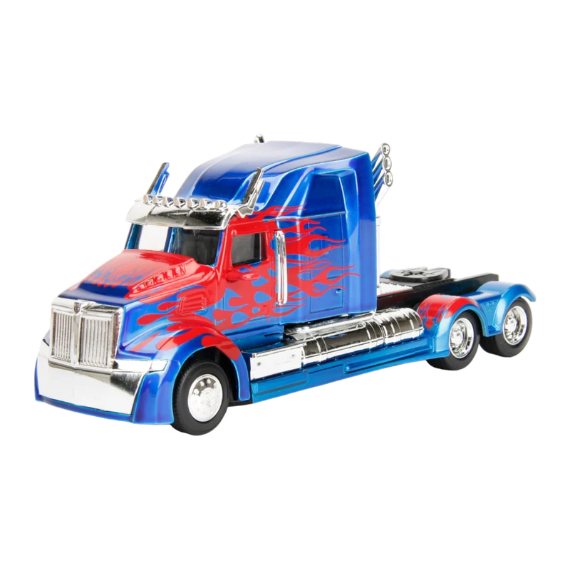 Transformers - Western Star Truck Optimus Prime Free Rolling 1:32 Scale Hollywood Ride