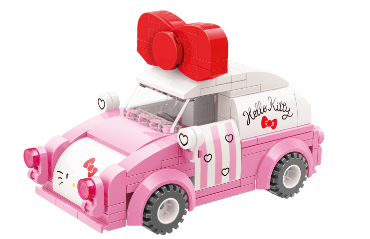 Keeppley: Hello Kitty Mini-Car Brick Kit