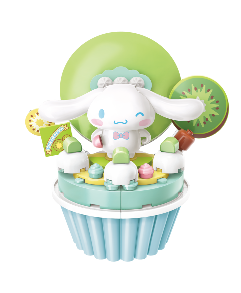 Keeppley: Kiwi Cupcake Brick Kit