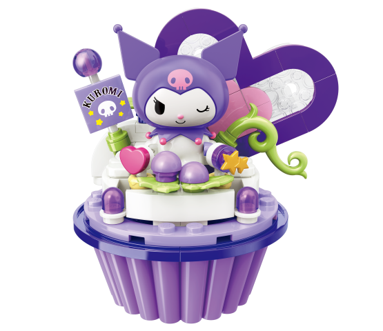 Keeppley: Grapes Cupcake Brick Kit