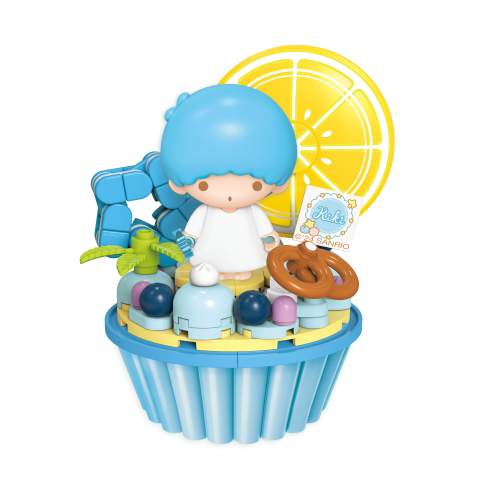 Keeppley: Lemon Blueberry Cupcake Brick Kit