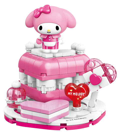 Keeppley: Strawberry Mousse Brick Kit