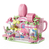 Keeppley: My Melody Floral Café Brick Kit