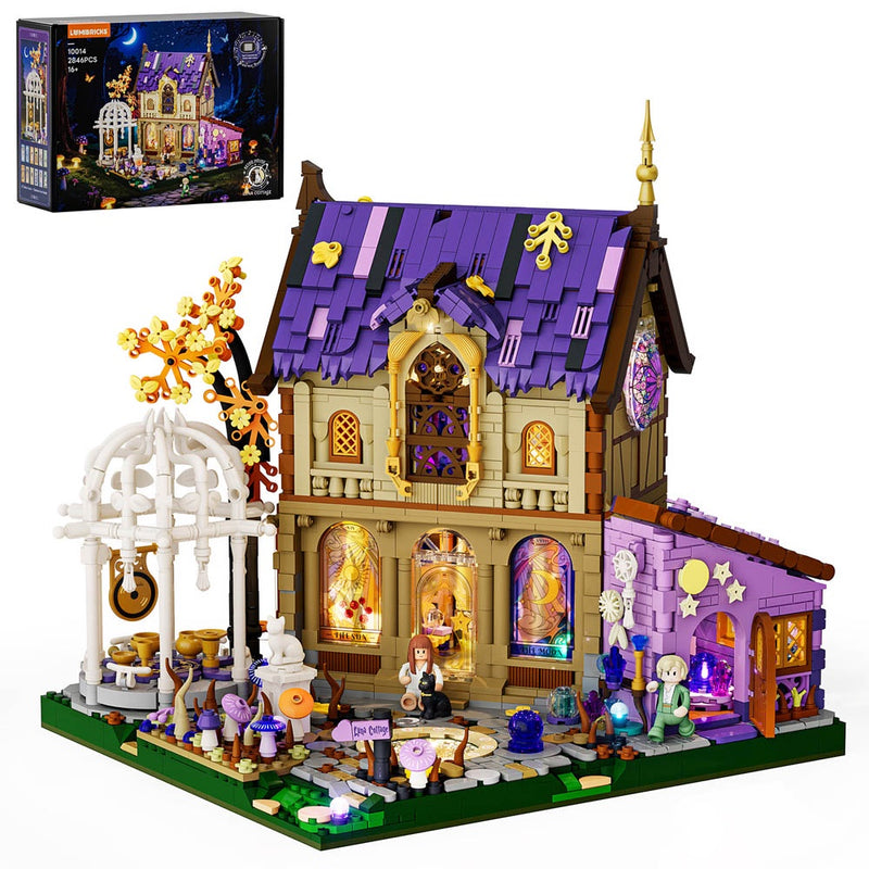 Lumibricks: Retro House - Luna Cottage Brick Kit