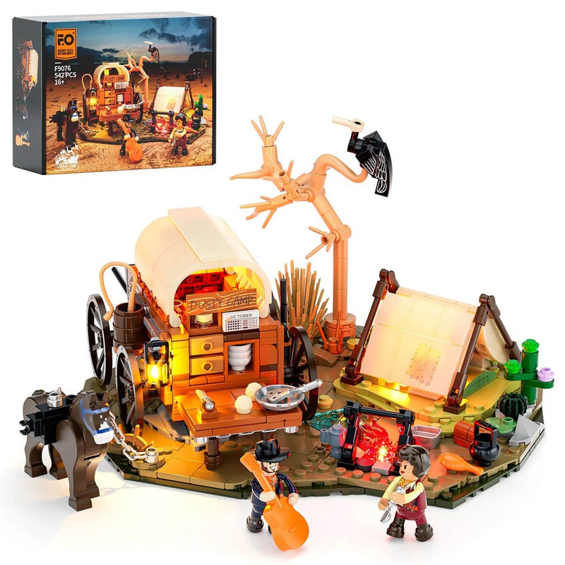 Lumibricks: The Old West - Cowboy Camp Brick Kit