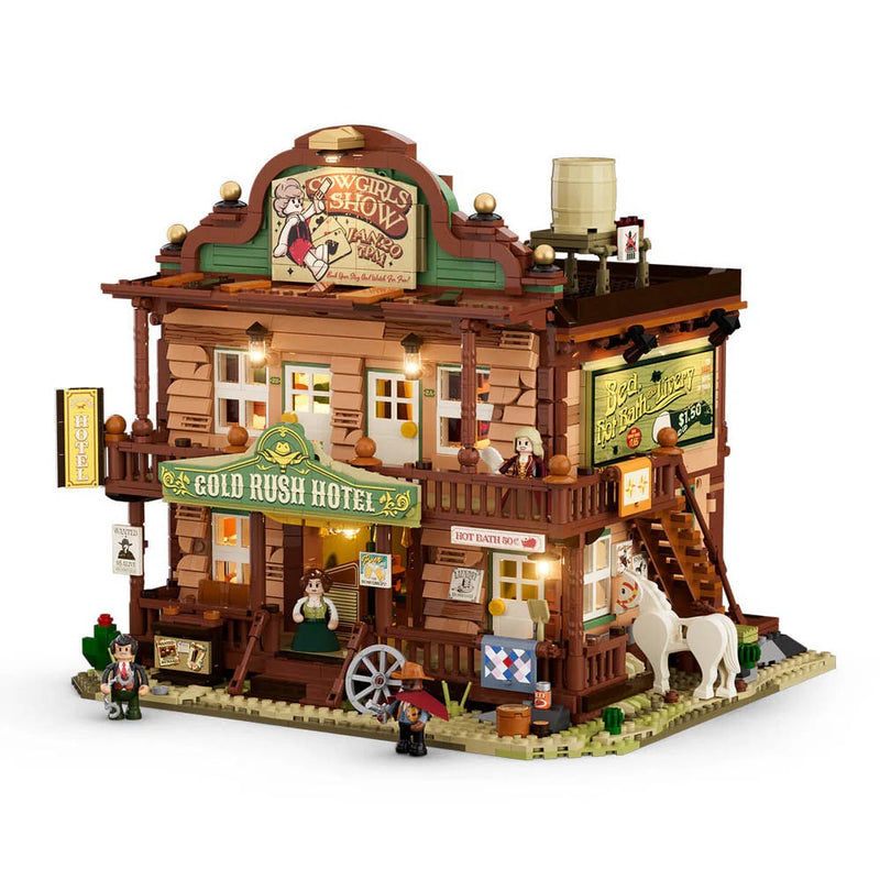 Lumibricks: The Old West - Old West Inn Brick Kit