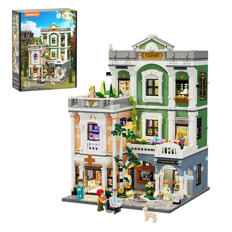 Lumibricks: Town Life - Greenway Clinic Brick Kit