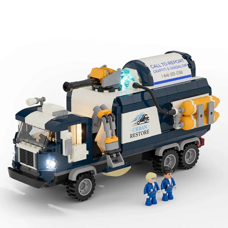 Lumibricks: Street Fusion - Cleaning Squad Brick Kit