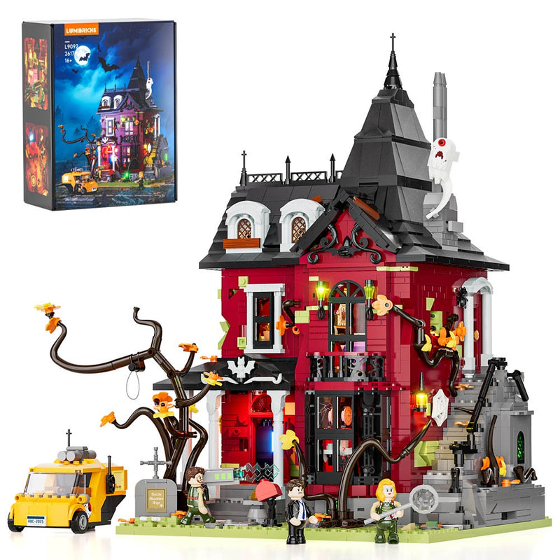 Lumibricks: X Series - Midnight Haunted Mansion Brick Kit