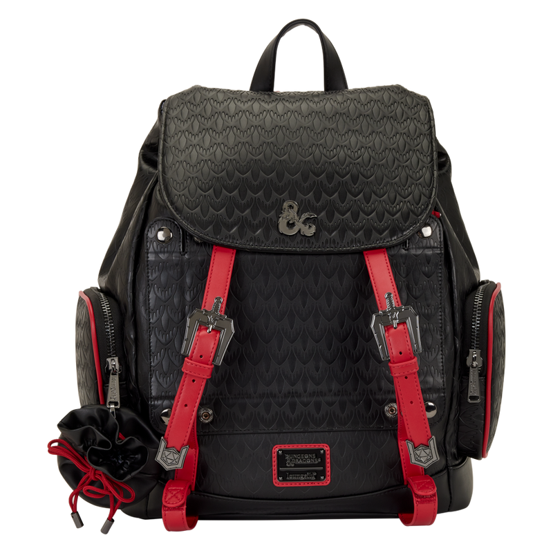 Dungeons & Dragons - Black & Red Full Size Backpack