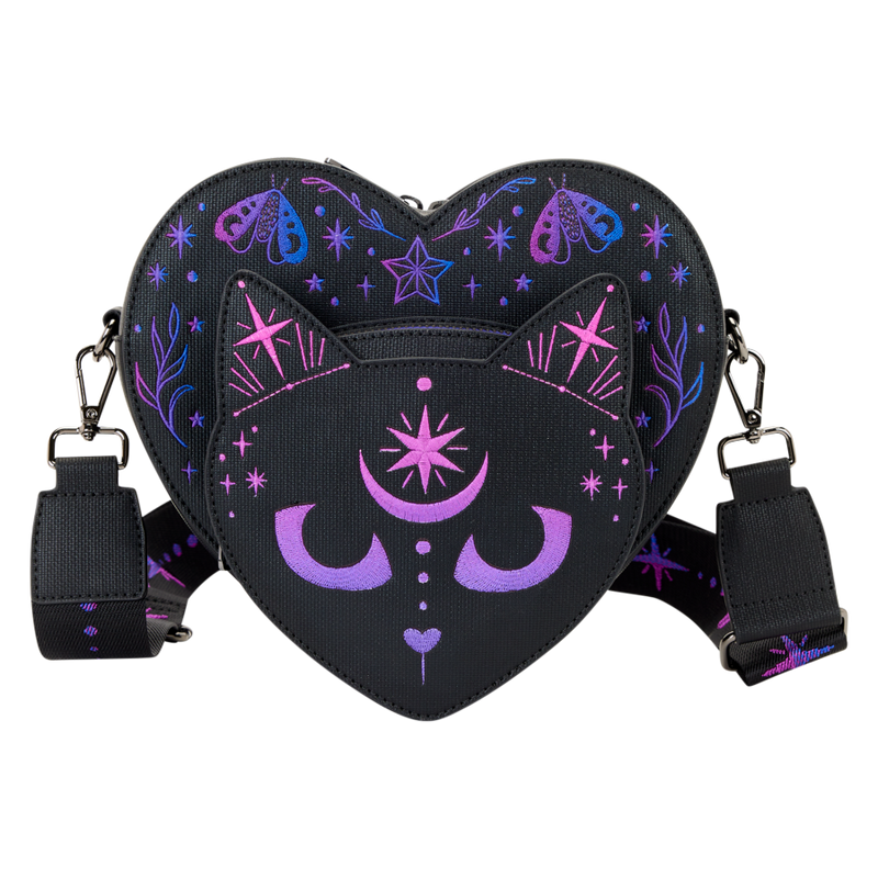 Loungefly - Figural Neon Cat Crossbody Bag