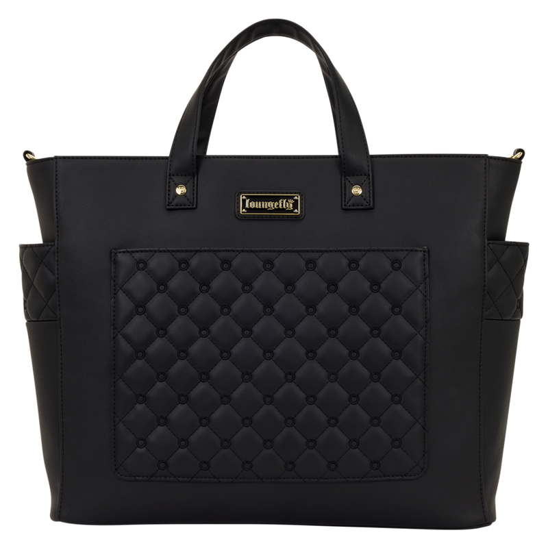 Loungefly - Black Pin Trader Convertible Tote Bag