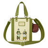 Avatar The Last Airbender - Jasmine Dragon Tote Crossbody Bag with Coin Bag