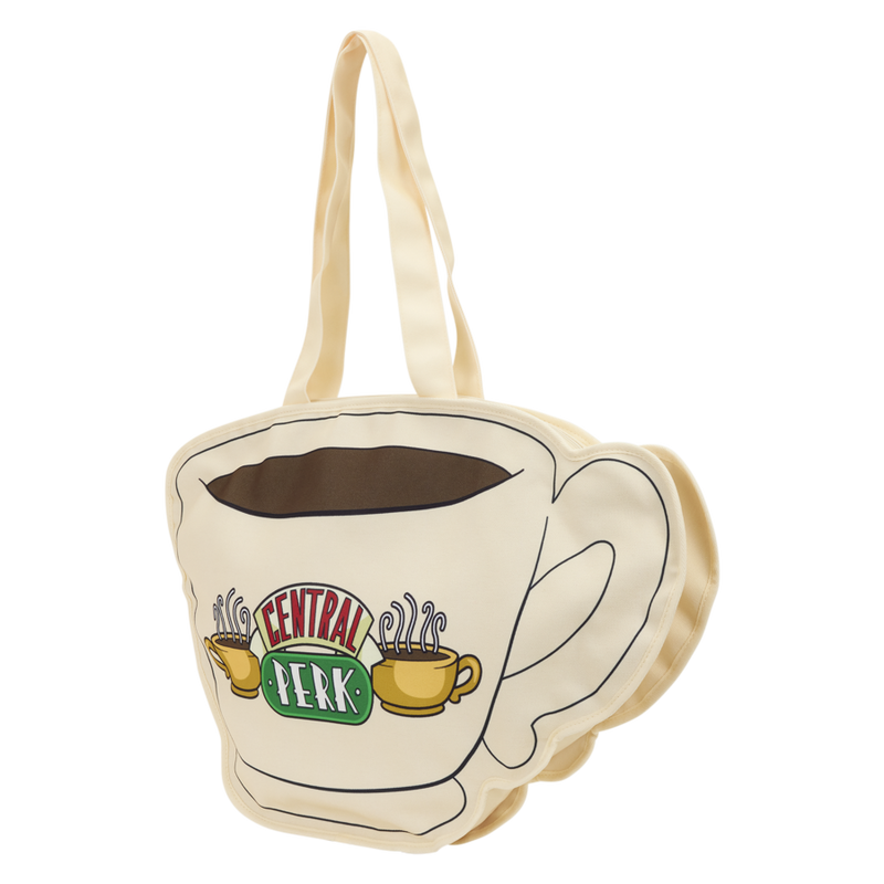 Friends - Central Perk Large Canvas Tote Bag