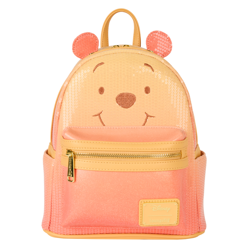 Winnie the Pooh - Pooh Sequin Glitter Mini Backpack